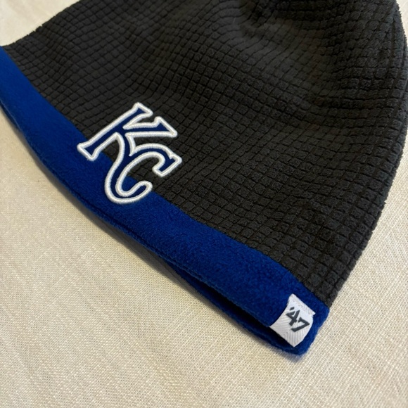 Kids 47 Brand Kansas City Royals Fleece Beanie - Picture 2 of 4